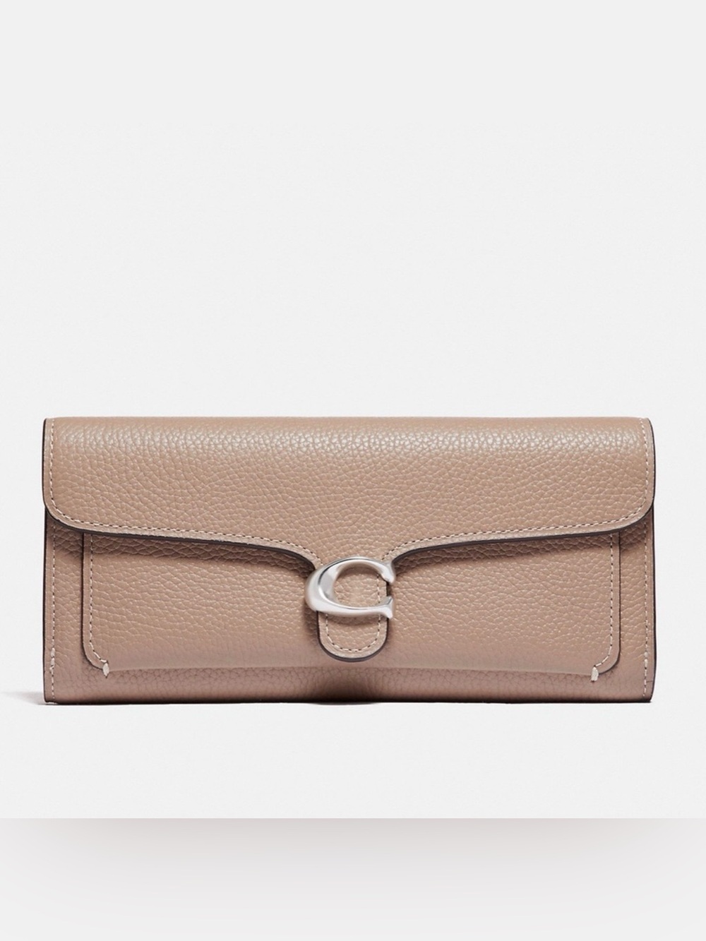 NWT COACH Tabby Long Wallet - Taupe